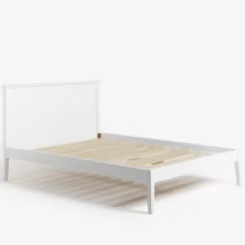 John Lewis ANYDAY Albany Bed Frame, Double, White RRP £349