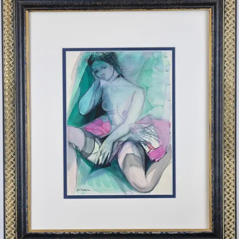 Camille Hilaire (French 1916-2004) Original Watercolour