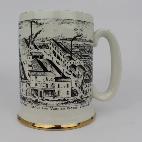 Ellgreave Ironstone Postans Paint Tankard