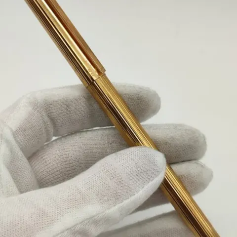 S.T. Dupont - Gold Plated Classic Model  Ballpoint Pen - 1980