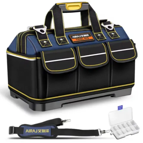 Multifunctional Tool Bags 1680D Oxford Cloth Electrician Bags Waterproof and Wear-Resistant