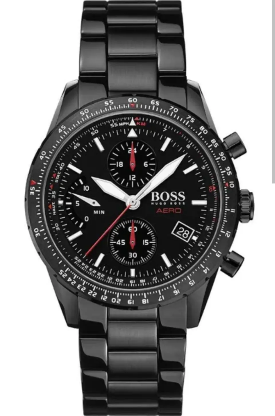 Hugo Boss  1513771  Men's Aero  Quartz  Chronograph  Watch