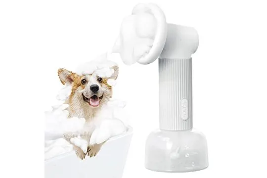 Automatic Foaming Dog Shampoo Brush RRP £39.99 L13b
