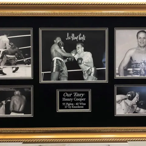 HENRY COOPER original signature presentation