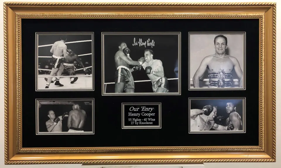 HENRY COOPER original signature presentation