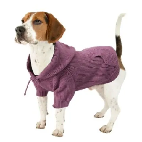 4 x Dog sweater suit coat with legs hood pocket L13