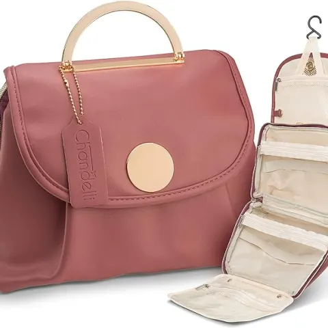 Box of 30 Chandelli Travel Toiletry Bags (Mauve) Est Retail Value £900