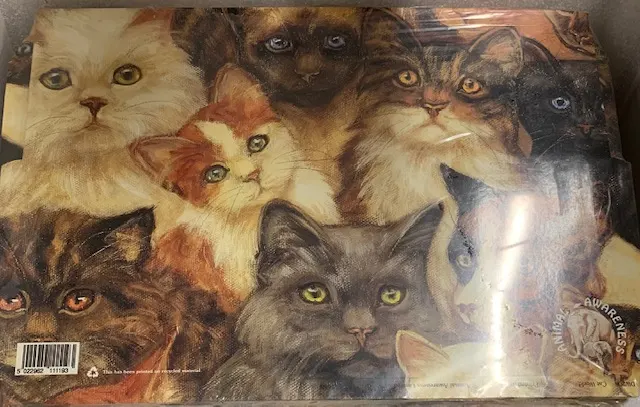 8 x Packs Of 12 x Catsworld A4 Wallets