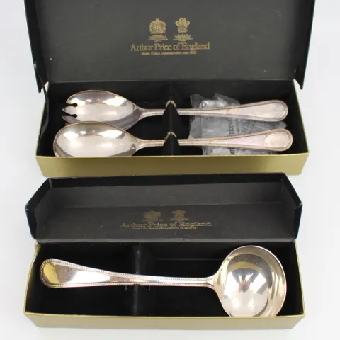 Arthur Price "Bead" Silver Plated  Cased
