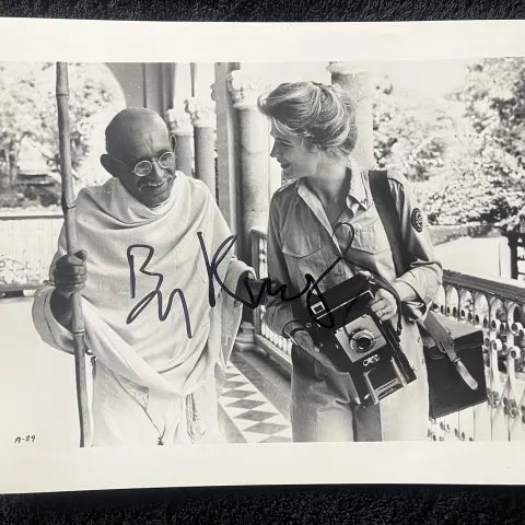 Ben Kingsley Signed