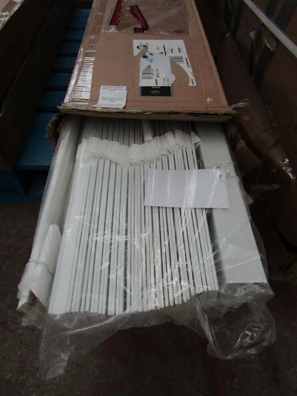 1 X Box Of 50mm Wood Bind, White, 135x160
