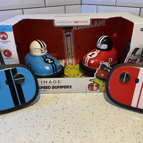 Sharper Image 2.4GHZ - Road RC Rage Bumper Cars - None Tested
