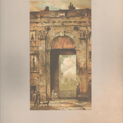 Arundel House Strand 1888  Old London Vanished and Vanishing