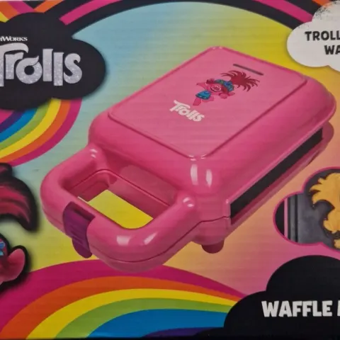 5 X Fizz Creations Trolls Waffle Maker Kids Childrens Novelty DreamWorks Kitchen. RRP £100 - GRADE A
