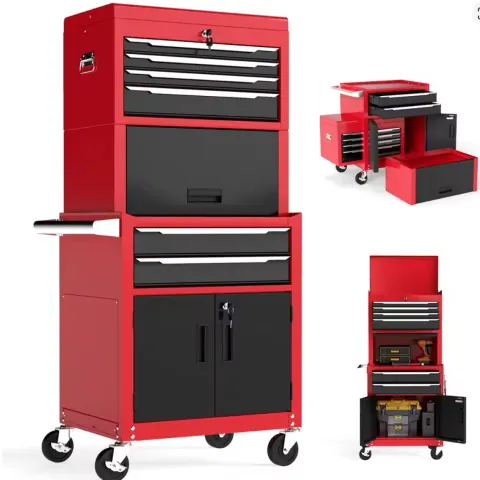 Ultimate Rolling Tool Chest – Durable, Spacious, and Secure Transform Your Workspace.