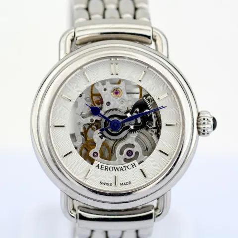 Aerowatch / 60922 Automatic Skeleton - Unisex Steel Wristwatch