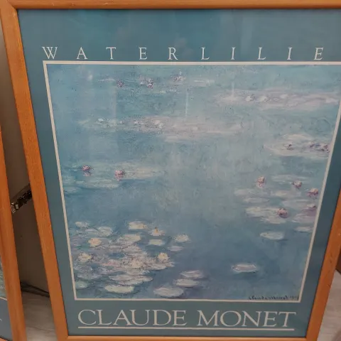 2 Monet prints