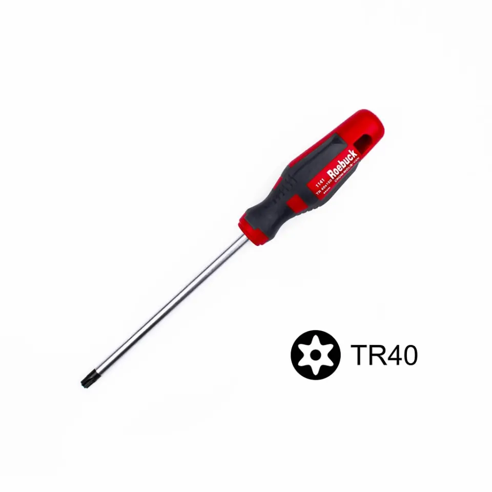 3  x Roebuck Tx(Tr) 40 x 150mm Torx Driver, tamperproof. Retail 7.99 each