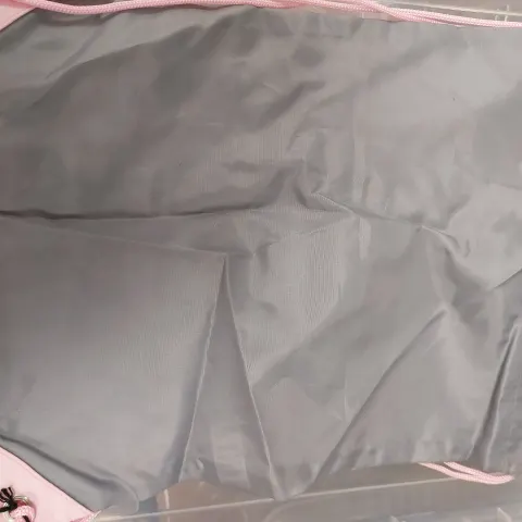 Pink and Grey Shoe Bag