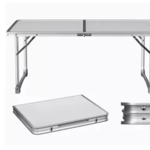 Portable Folding Table – Lightweight Aluminium Camping & Picnic Table With Carry Handle