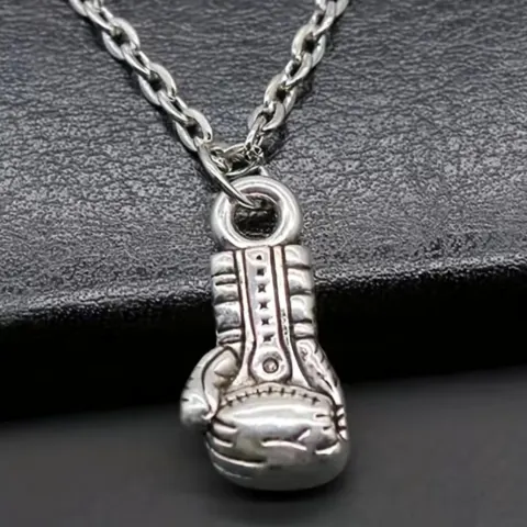 New! Vintage Style Boxing Glove Pendant