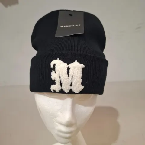 25 Brand New Mennace Knitted Beanie Hats In Black RRP £9.99 Each