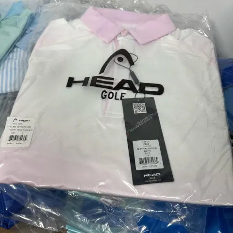 'Head' Golf Polo Shirts - Various Colours & Sizes - Approx 100