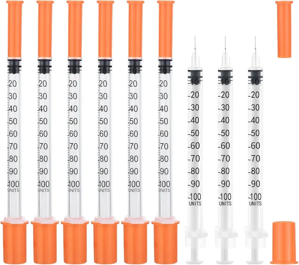 15 x Packs of 10 - 1ml 31G 6mm Insolin Syringes Total RRP £134.50 L30b