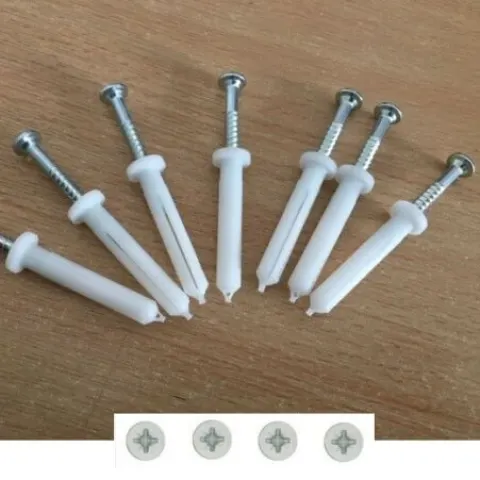 1000 X Schneider Nail Plug 6/5 X 35 Clear ISM60030