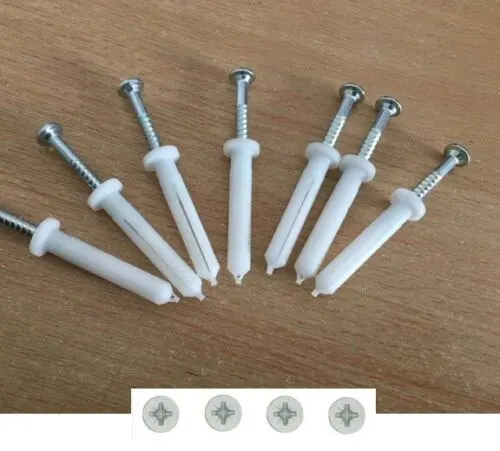 1000 X Schneider Nail Plug 6/5 X 35 Clear ISM60030