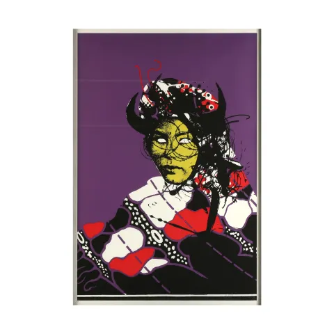 PAUL INSECT (BRITISH B.1971) Wire Views-Graf screen print, Pictures on Walls blind stamp Banksy 2008