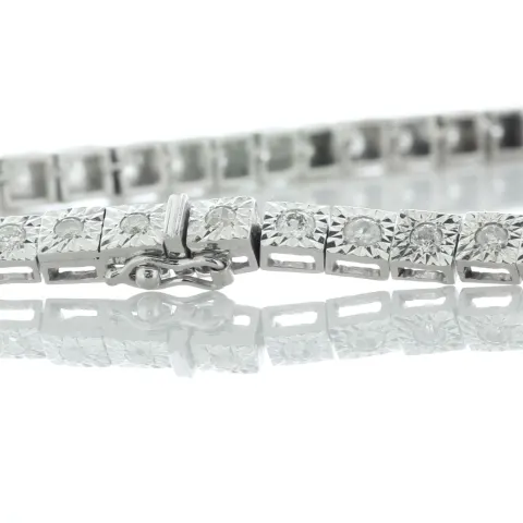 18ct White Gold Diamond Collarette Necklet 5.00 Carats