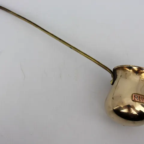 Vintage Brass & Copper Rum Ladle