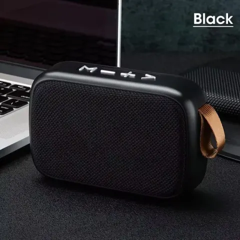 New Wireless Bluetooth Speaker Outdoor Portable Subwoofer Mini Speaker Black