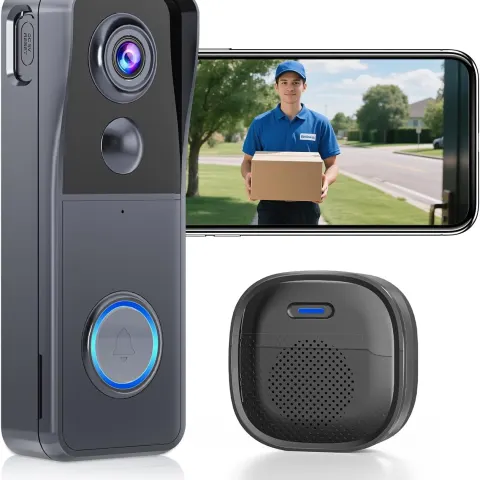 Wireless Video Doorbell Camera with Chime