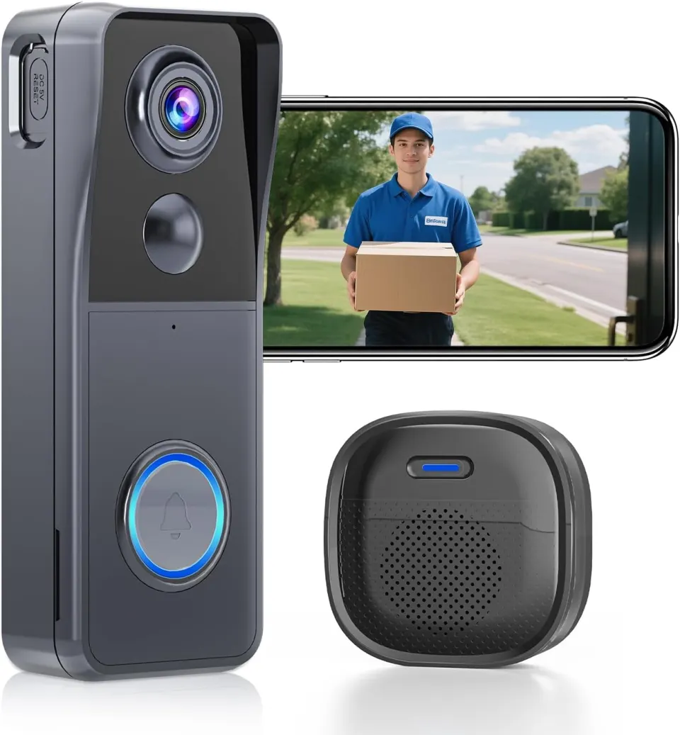 Wireless Video Doorbell Camera with Chime