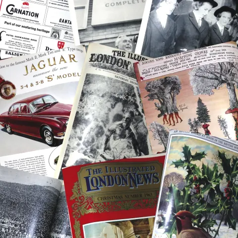 Illustrated London News Removeable Issues 1963 Sept-Dec Folder.