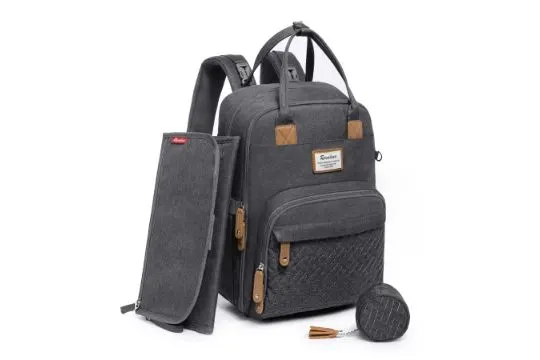 1 X Brand New Overstock-Baby Changing Bag Backpack RRP £44.09 Lb8