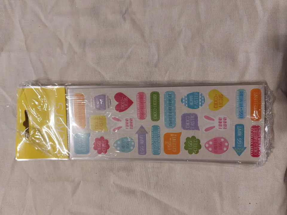 72 packs of assorted stickers