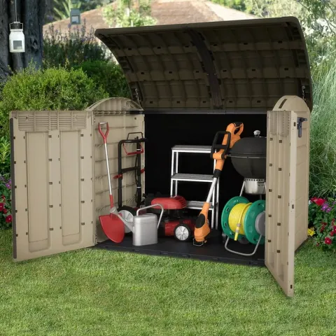 Garden Furniture Sets, Keter Outdoor Storage Units, Hot Tub, Pressure Washer, Lawnmowers, BBQ's, Power & Garden Tools, Portable Air Conditioners & Tower Fans.