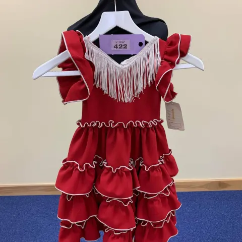 Authentic Spanish dress age approx 4 to 6