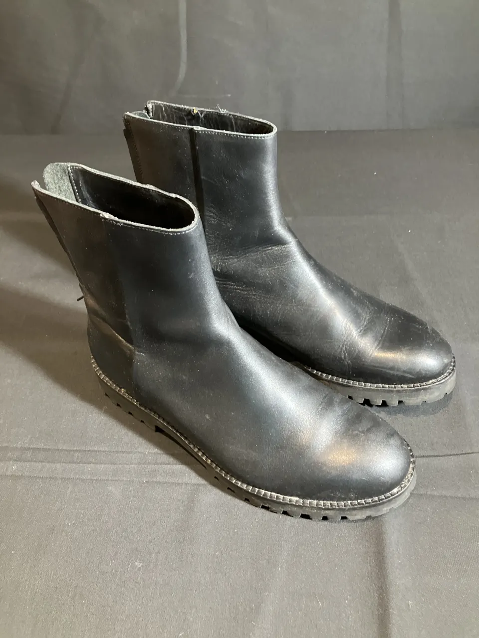 COS Boots worn by Remy Hii