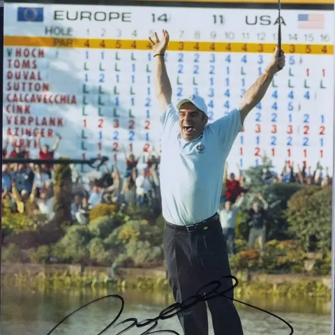 Paul McGinley Original Signature