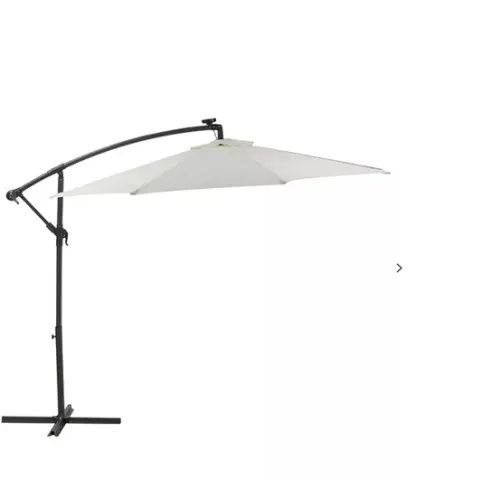 John Lewis & Partners 3m Freestanding Parasol Grey RRP £399