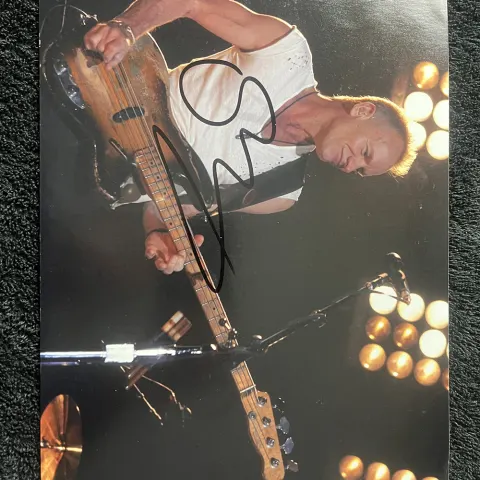 Sting Signed