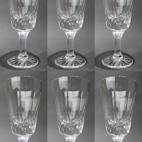 Set of 6 Tudor Crystal "Frobisher" Wine Glasses