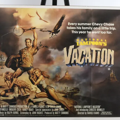 Original "National Lampoons Vacation" Cinema Poster