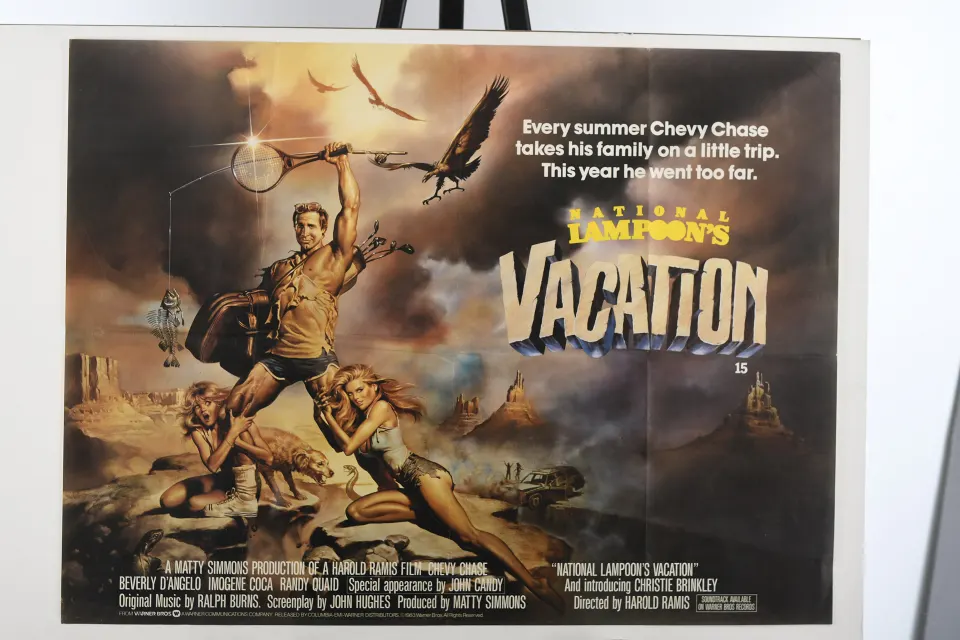 Original "National Lampoons Vacation" Cinema Poster