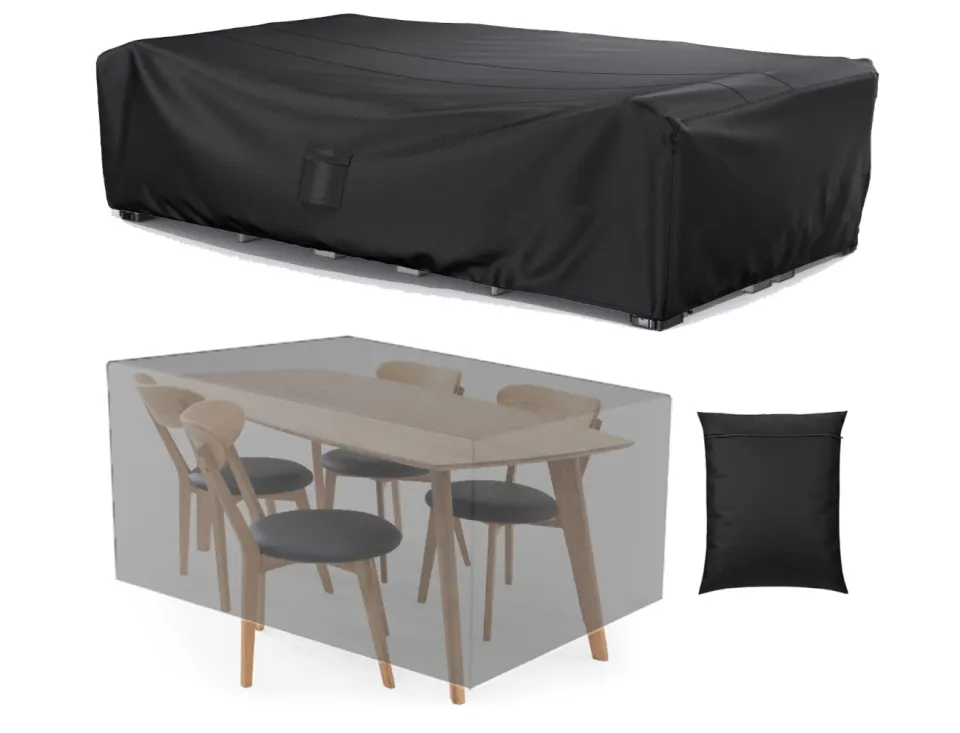 Mrrihand Garden Furniture Covers Waterproof 170x94x71cm, Patio Furniture Covers 600D Oxford Fabric