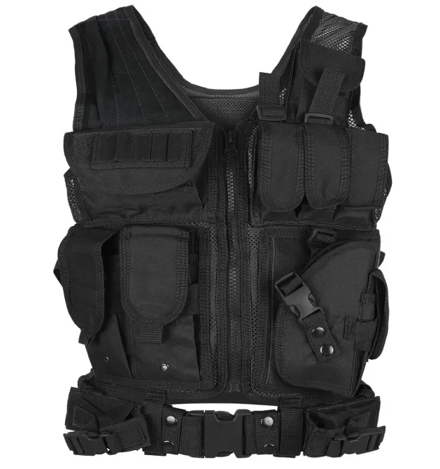 Mens Vest Military Tactical Army Polyester Waistcoat L29c sku-4256